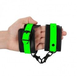 Cavigliere costrittive fluo verde/nero Cavigliere costrittive fluo verde/nero