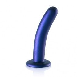 Dildo ventosa liscio punto G 15 cm Blue Dildo ventosa liscio punto G 15 cm Blue