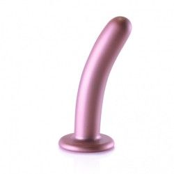 Dildo ventosa liscio punto G 15 cm Rose Gold Dildo ventosa liscio punto G 15 cm Rose Gold