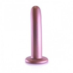 Dildo ventosa liscio punto G 15 cm Rose Gold Dildo ventosa liscio punto G 15 cm Rose Gold