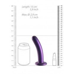 Dildo ventosa liscio punto G 15 cm Purple Dildo ventosa liscio punto G 15 cm Purple