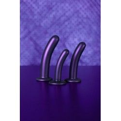 Dildo ventosa liscio punto G 12.5 cm Purple Dildo ventosa liscio punto G 12.5 cm Purple