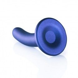 Dildo ventosa liscio punto G 12.5 cm Blue Dildo ventosa liscio punto G 12.5 cm Blue