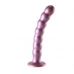 Dildo ventosa sfere punto G 21 cm Rose Gold Dildo ventosa sfere punto G 21 cm Rose Gold