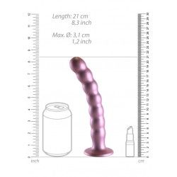 Dildo ventosa sfere punto G 21 cm Rose Gold Dildo ventosa sfere punto G 21 cm Rose Gold