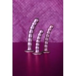 Dildo ventosa sfere punto G 21 cm Rose Gold Dildo ventosa sfere punto G 21 cm Rose Gold