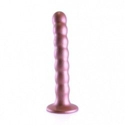 Dildo ventosa sfere punto G 17 cm Rose Gold Dildo ventosa sfere punto G 17 cm Rose Gold