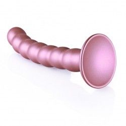 Dildo ventosa sfere punto G 17 cm Rose Gold Dildo ventosa sfere punto G 17 cm Rose Gold