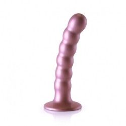 Dildo ventosa sfere punto G 13 cm Rose Gold Dildo ventosa sfere punto G 13 cm Rose Gold