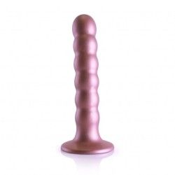 Dildo ventosa sfere punto G 13 cm Rose Gold Dildo ventosa sfere punto G 13 cm Rose Gold