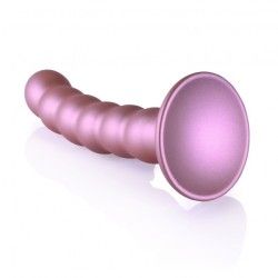 Dildo ventosa sfere punto G 13 cm Rose Gold Dildo ventosa sfere punto G 13 cm Rose Gold