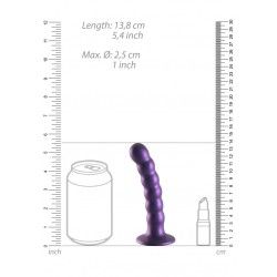Dildo ventosa sfere punto G 13 cm Purple Dildo ventosa sfere punto G 13 cm Purple