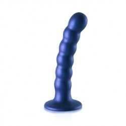 Dildo ventosa sfere punto G 13 cm Blue Dildo ventosa sfere punto G 13 cm Blue