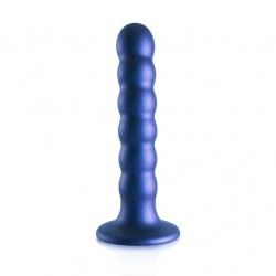 Dildo ventosa sfere punto G 13 cm Blue Dildo ventosa sfere punto G 13 cm Blue