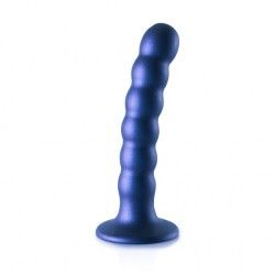 Dildo ventosa sfere punto G 13 cm Blue Dildo ventosa sfere punto G 13 cm Blue