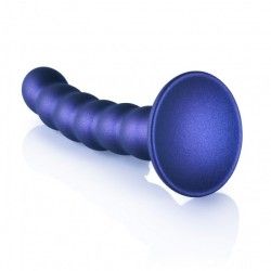 Dildo ventosa sfere punto G 13 cm Blue Dildo ventosa sfere punto G 13 cm Blue