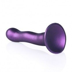 Dildo ventosa curvy punto G 18 cm Purple Dildo ventosa curvy punto G 18 cm Purple