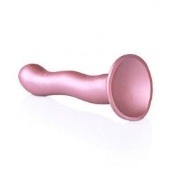Dildo ventosa curvy punto G 18 cm Rose Gold Dildo ventosa curvy punto G 18 cm Rose Gold