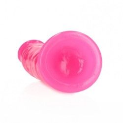 Fallo realistico Slim 17,5 cm rosa fluo Fallo realistico Slim 17,5 cm rosa fluo