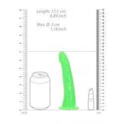 Fallo realistico Slim 17,5 cm verde fluo Fallo realistico Slim 17,5 cm verde fluo