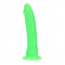 Fallo realistico Slim 20 cm verde fluo Fallo realistico Slim 20 cm verde fluo