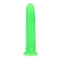 Fallo realistico Slim 22,5 cm verde fluo Fallo realistico Slim 22,5 cm verde fluo