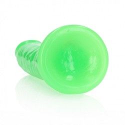 Fallo realistico Slim 22,5 cm verde fluo Fallo realistico Slim 22,5 cm verde fluo