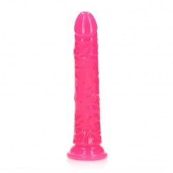 Fallo realistico Slim 22 cm rosa fluo Fallo realistico Slim 22 cm rosa fluo