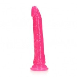 Fallo realistico Slim 25 cm rosa fluo Fallo realistico Slim 25 cm rosa fluo
