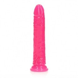 Fallo realistico Slim 25 cm rosa fluo Fallo realistico Slim 25 cm rosa fluo