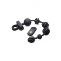 Palline anali vibranti 40 cm nere