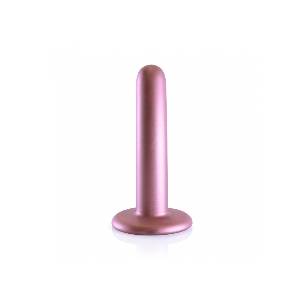 Dildo vaginale con ventosa Smooth G-Spot Dildo 5'' / 12 cm Rose Gold