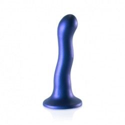 Dildo ventosa curvy punto G 18 cm Blue Dildo ventosa curvy punto G 18 cm Blue