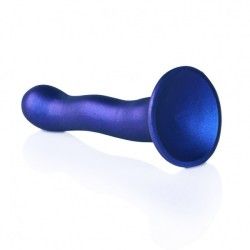 Dildo ventosa curvy punto G 18 cm Blue Dildo ventosa curvy punto G 18 cm Blue
