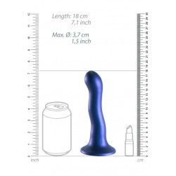 Dildo ventosa curvy punto G 18 cm Blue Dildo ventosa curvy punto G 18 cm Blue