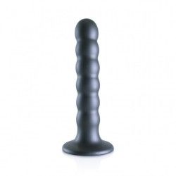 Dildo ventosa sfere punto G 13 cm Gun Metal Dildo ventosa sfere punto G 13 cm Gun Metal