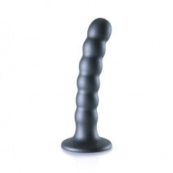 Dildo ventosa sfere punto G 13 cm Gun Metal Dildo ventosa sfere punto G 13 cm Gun Metal