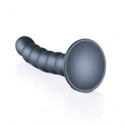 Dildo ventosa sfere punto G 13 cm Gun Metal Dildo ventosa sfere punto G 13 cm Gun Metal