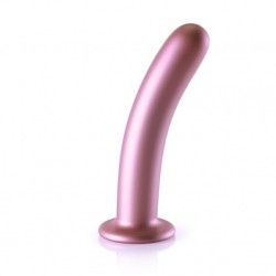 Dildo ventosa liscio punto G 17.5cm Rose Gold Dildo ventosa liscio punto G 17.5cm Rose Gold