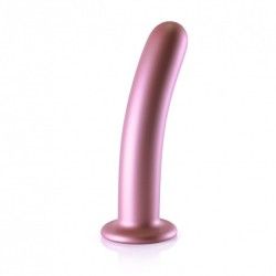 Dildo ventosa liscio punto G 17.5cm Rose Gold Dildo ventosa liscio punto G 17.5cm Rose Gold