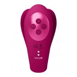 Vibratore Coppia Tripla Azione fucsia Vibratore Coppia Tripla Azione fucsia