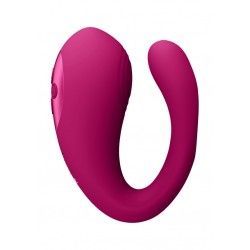 Vibratore Coppia Tripla Azione fucsia Vibratore Coppia Tripla Azione fucsia