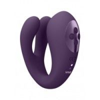 Vibratore Coppia Tripla Azione viola