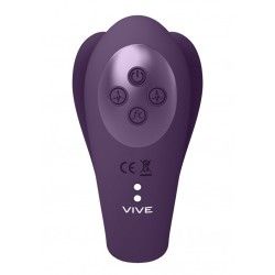 Vibratore Coppia Tripla Azione viola Vibratore Coppia Tripla Azione viola