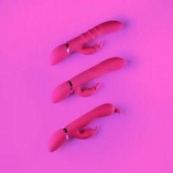 Vibratore rabbit Vibrating Rotating fucsia Vibratore rabbit Vibrating Rotating fucsia
