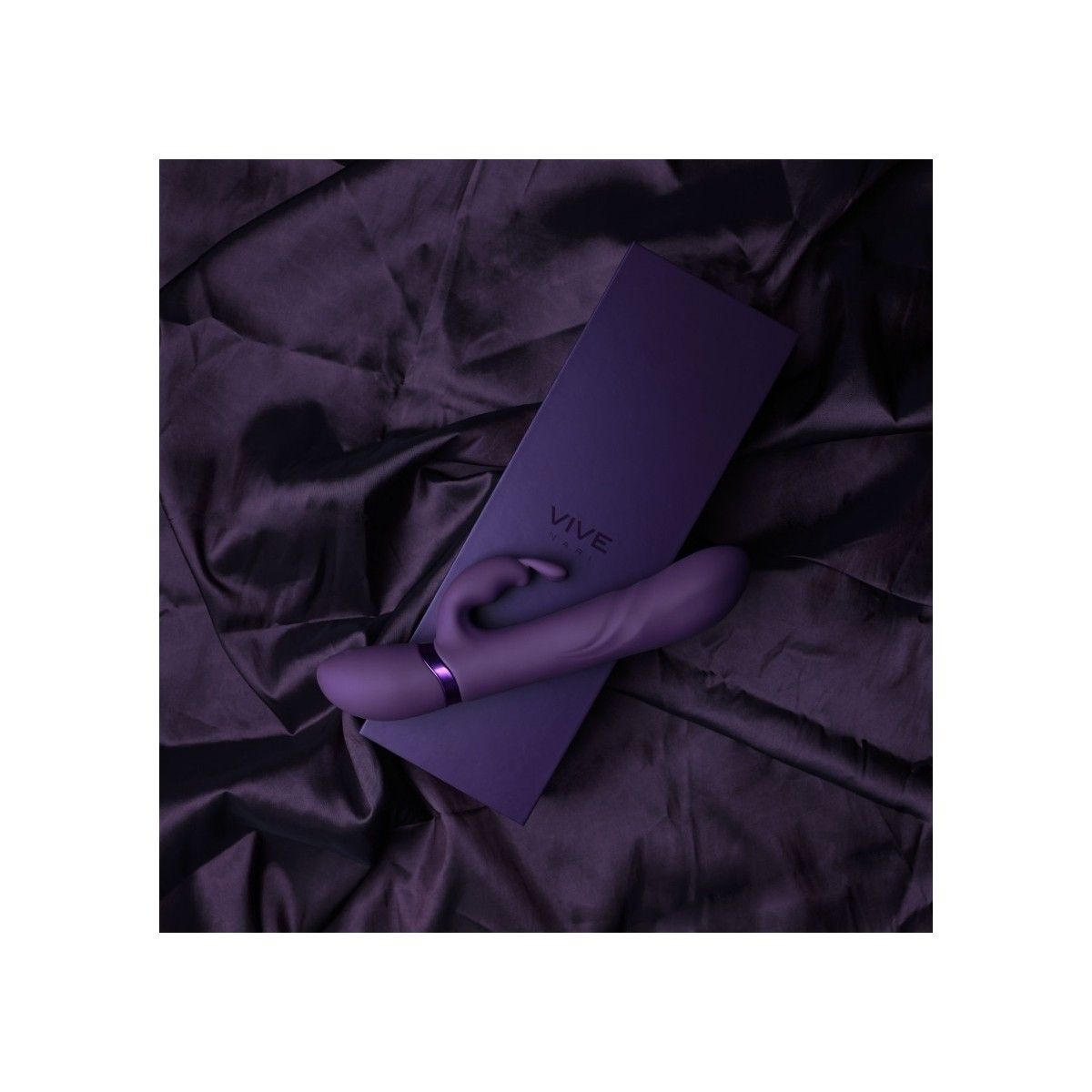 Vibratore vaginale rabbit Vibrating and Rotating Beads, G-Spot Rabbit Purple