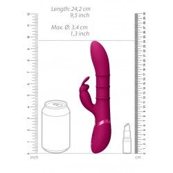 Vibratore rabbit Stimulating Vibrating fucsia Vibratore rabbit Stimulating Vibrating fucsia