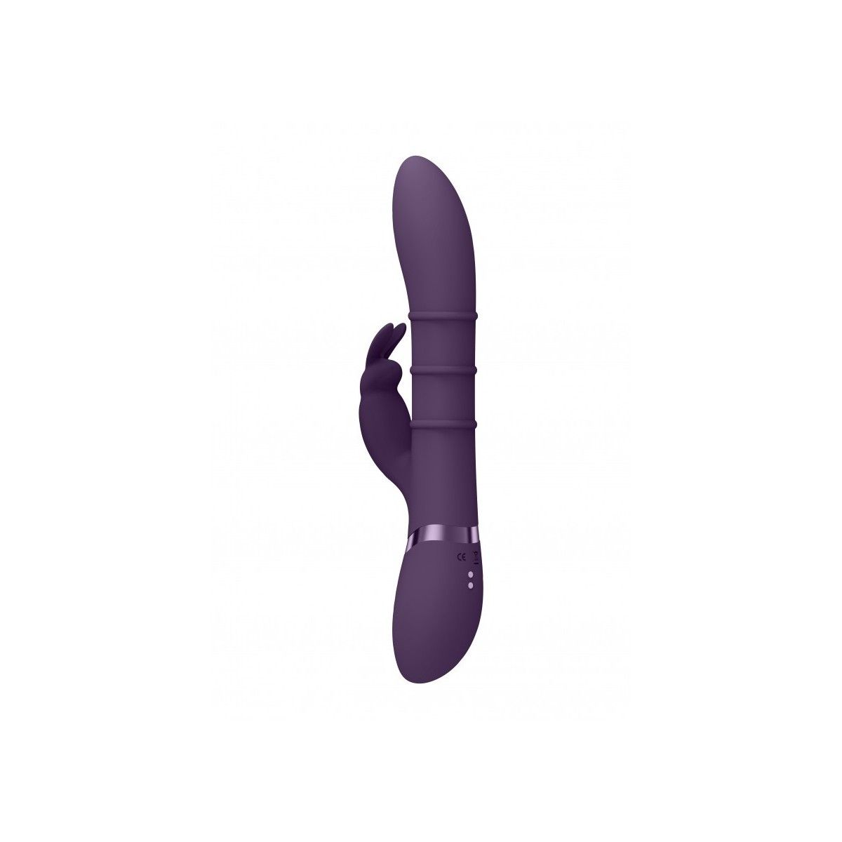 Vibratore vaginale rabbit Stimulating Rings, Vibrating G-Spot Rabbit Purple