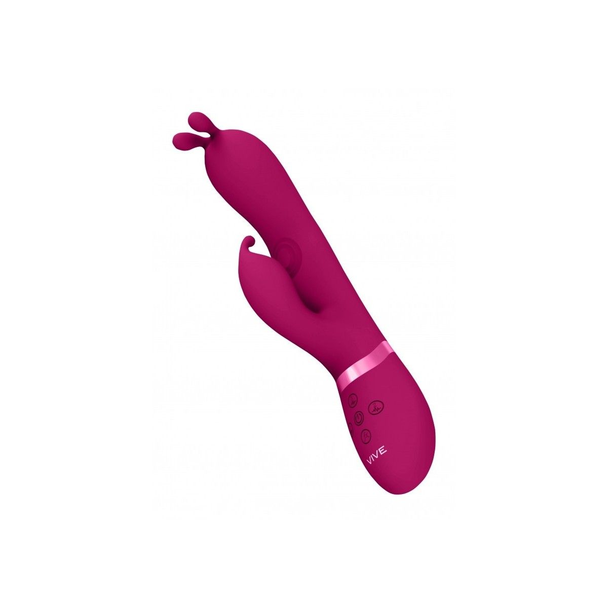 Vibratore vaginale rabbit Triple Action Vibrating Rabbit with PulseWave Shaft Pink