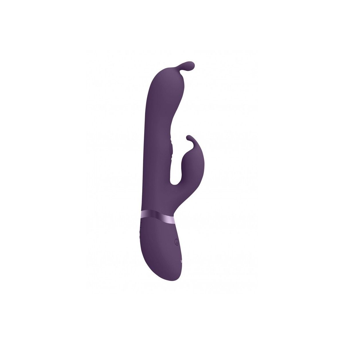 Vibratore vaginale rabbit Triple Action Vibrating Rabbit with PulseWave Shaft Purple